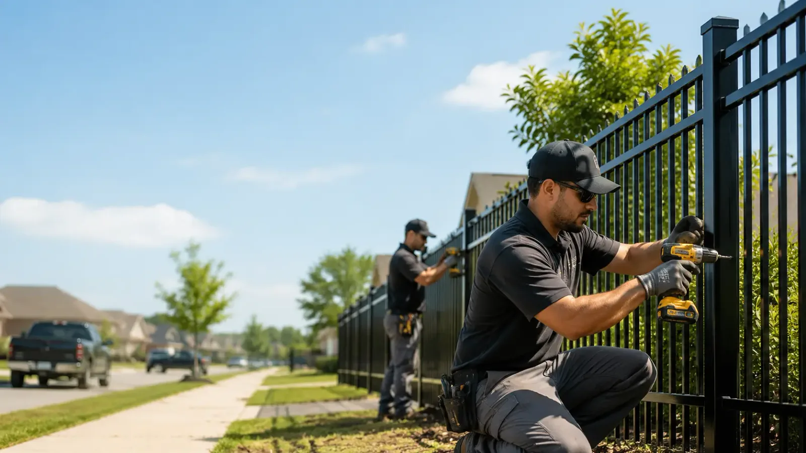 Metal Fence Installation in Danville, WV